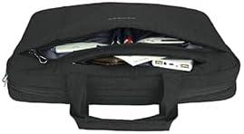 imageKROSER Laptop Bag 156 Inch Briefcase Shoulder Bag Water Repellent Laptop Bag Bussiness Carrying HandbagBlack