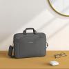 KROSER Laptop Bag 15.6 Inch Briefcase Shoulder Bag Water Repellent Laptop Bag Bussiness Carrying Handbag(Black)