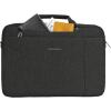 KROSER Laptop Bag 15.6 Inch Briefcase Shoulder Bag Water Repellent Laptop Bag Bussiness Carrying Handbag(Black)