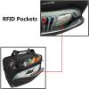 KROSER Laptop Bag 17.3 Inch Premium Laptop Briefcase, Expandable Water Repellent Laptop Shoulder Messenger Bag Durable Computer Case for Business/Travel/Men/Women (Black/Red)(Black/Red)