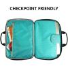 KROSER TSA Friendly Laptop Bag 15.6 inch Briefcase Check Point Friendly Laptop Messenger Bag Water Repellent Computer Case with RFID Pockets for College/Business/Women/Men-Charcoal Black