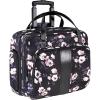 KROSER Rolling Laptop Bag Premium Rolling Laptop Briefcase Computer Bag Fits Up to 15.6 Inch Laptop Overnight Bag with RFID Pockets for Travel/Business/Women(Rose)