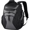 KROSER Travel Laptop Backpack 17.3 Inch XL Computer Backpack with Hard Shell Saferoom RFID Pockets Water-Repellent Business College Daypack Stylish Bag for Men/Women-Black(Black/Grey-18.4)