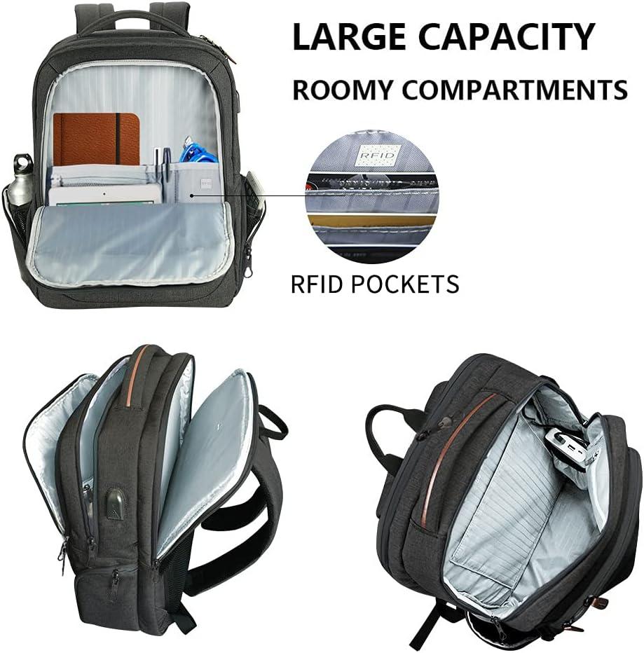 KROSER Laptop Backpack Large Computer Backpack Fits up to 17.3 Inch ...