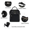 KROSER Laptop Backpack 17″ Stylish Backpack Water Repellent College Casual Daypack with USB Port Travel Business Work Bag for Men/Women-Quilted | Water Repellent, College, Casual Daypack, USB Port, Travel, Business(Quilted Black)