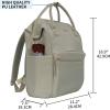 KROSER Laptop Backpack 17″ Stylish Backpack Water Repellent College Casual Daypack with USB Port Travel Business Work Bag for Men/Women-Quilted | Water Repellent, College, Casual Daypack, USB Port, Travel, Business(Light Khaki)