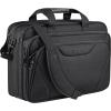 KROSER Laptop Bag Premium Laptop Briefcase Fits Up to 17.3 Inch Laptop Expandable Water-Repellent Shoulder Messenger Bag Computer Bag for Travel/Business/Men/Women-Black