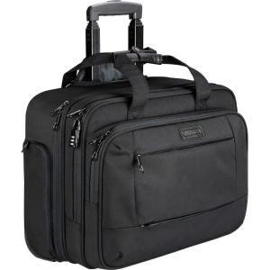 KROSER Rolling Laptop Bag for Men Women, Rolling Laptop Wheeled Briefcase for Business Fits Up to 17.3 Inch Laptop, Water-Repellent Wheeled Computer Bag Roller Case with RFID Pockets for Travel