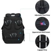 KROSER Laptop Backpack 18.4 Inch Computer Backpack for Men/Women/College | Travel with Hard Shell Saferoom RFID Pockets Water-Repellent Business Daypack Stylish Bag Women Black Army Green XXXL(Black/Haze Blue-17.3)