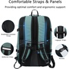 KROSER Travel Backpack for men, Laptop Carry On Backpack Flight Approved | 17.3 inch Laptop , Computer Bag Casual Daypack for Weekender Business Hiking, Can accommodate basketball-Desert(Green-17.3)