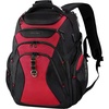 KROSER Laptop Backpack 18.4 Inch Computer Backpack for Men/Women/College | Travel with Hard Shell Saferoom RFID Pockets Water-Repellent Business Daypack Stylish Bag Women Black Army Green XXXL(Black/Red-17.3)