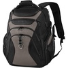 KROSER Laptop Backpack 18.4 Inch Computer Backpack for Men/Women/College | Travel with Hard Shell Saferoom RFID Pockets Water-Repellent Business Daypack Stylish Bag Women Black Army Green XXXL(Black/Light Browm-18.4)