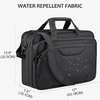 KROSER 17.3 Inch Laptop Computer Briefcase, Water-Repellent Messenger Bag(Black)