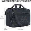 KROSER 17.3 Inch Laptop Briefcase, Computer Bag,Messenger Shoulder Bag(Black/Grey)