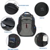 KROSER Travel Laptop Backpack 18.4 Inch XXXL Computer Backpack for Men(Black/Army Green)