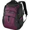 KROSER Travel Laptop Backpack 18.4 Inch XXXL Computer Backpack for Men(Black/Burgundy)